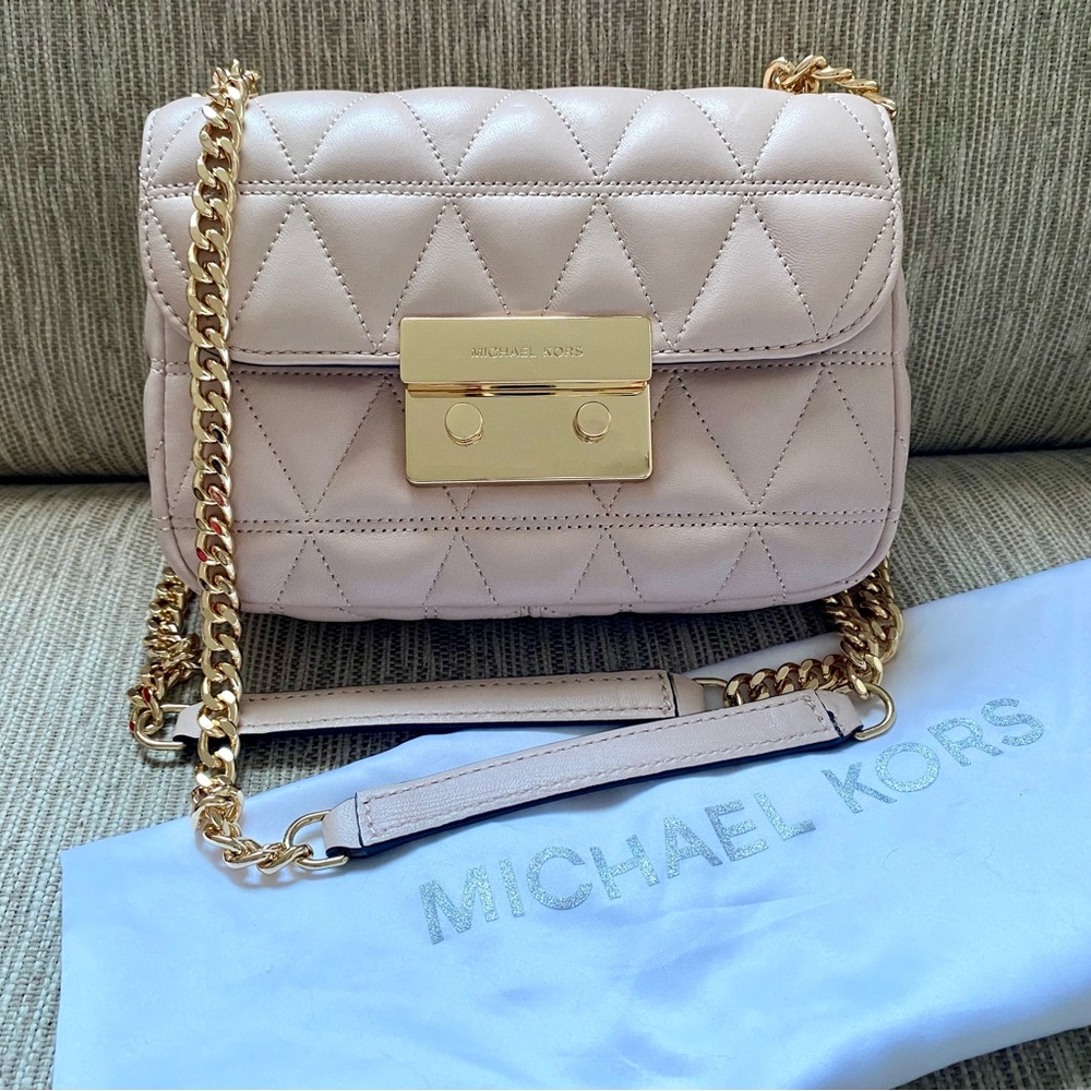NWT Michael Kors Small Sloan Leather Bag